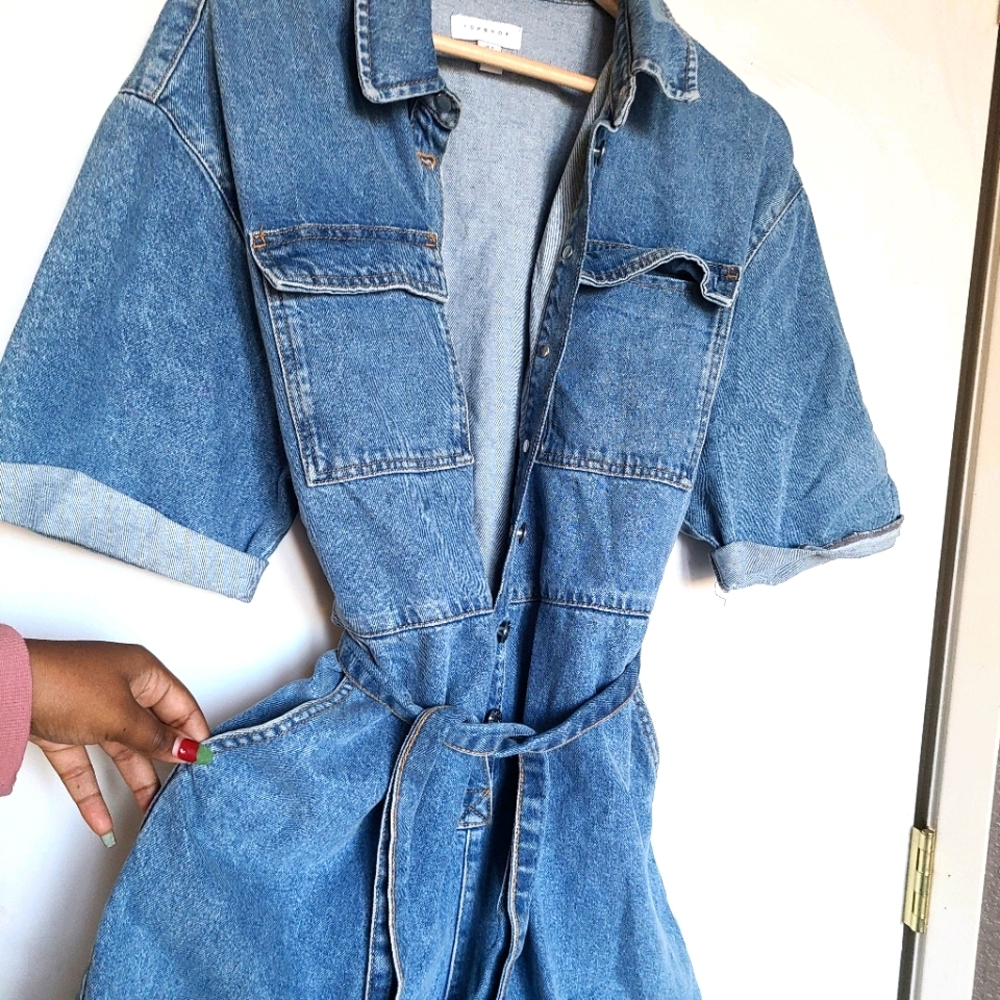 TOPSHOP Jean jumper